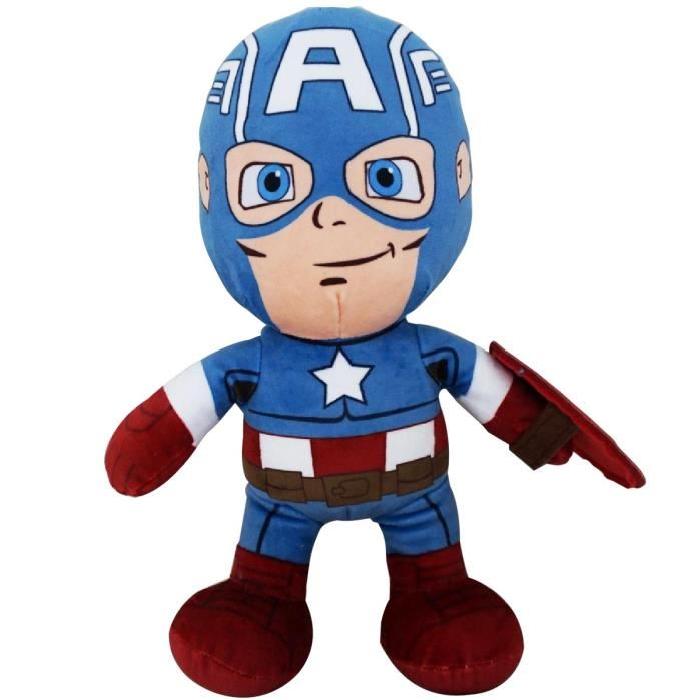 MARVEL  Captain America Peluche - 30 cm