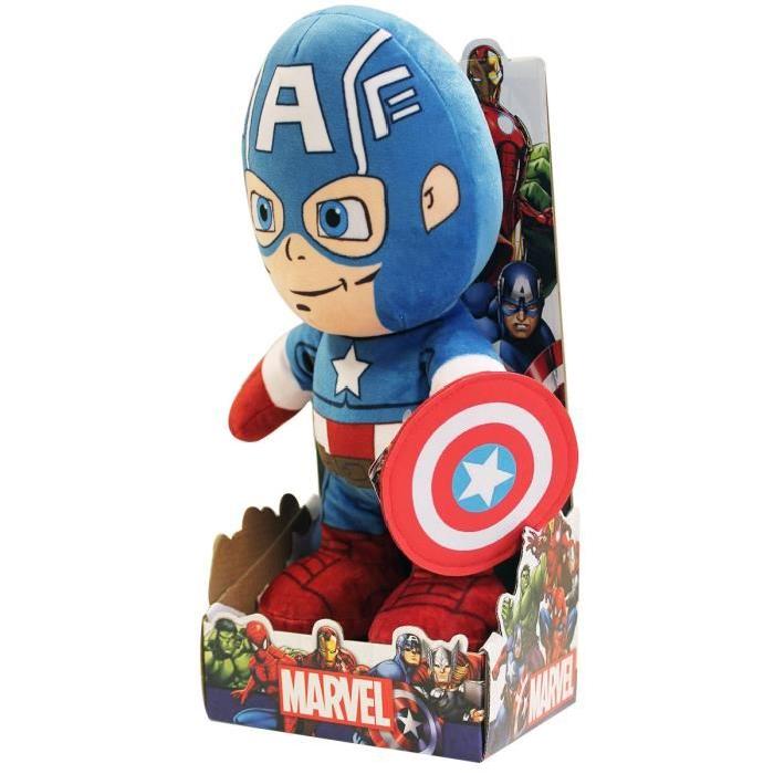 MARVEL  Captain America Peluche - 30 cm