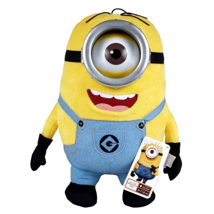 LES MINIONS JUMBO Peluche Parlante Stuart