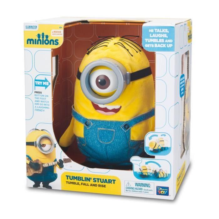 LES MINIONS Peluche Acrobatique Stuart 23 cm