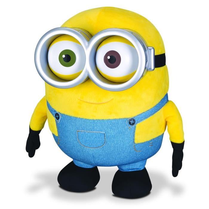 LES MINIONS JUMBO Peluche Parlante Bob 37cm