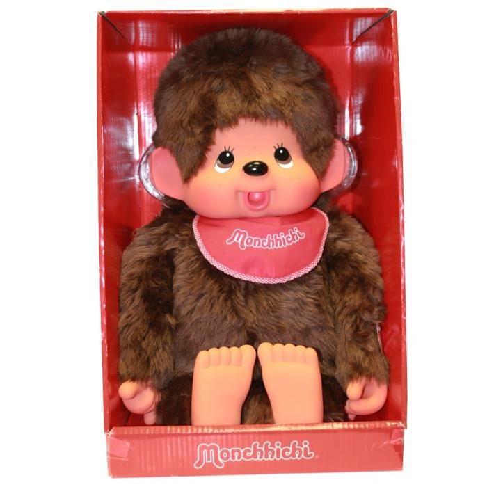 MONCHHICHI Kiki Garcon Bavoir Rouge 80 Cm