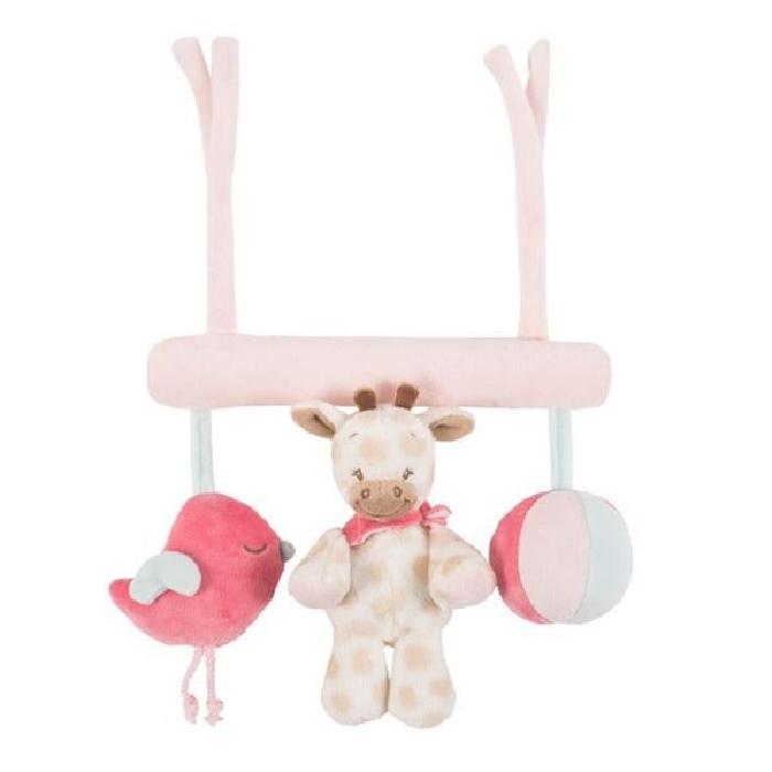 NATTOU Maxitoy  Charlotte & Rose peluche siege auto