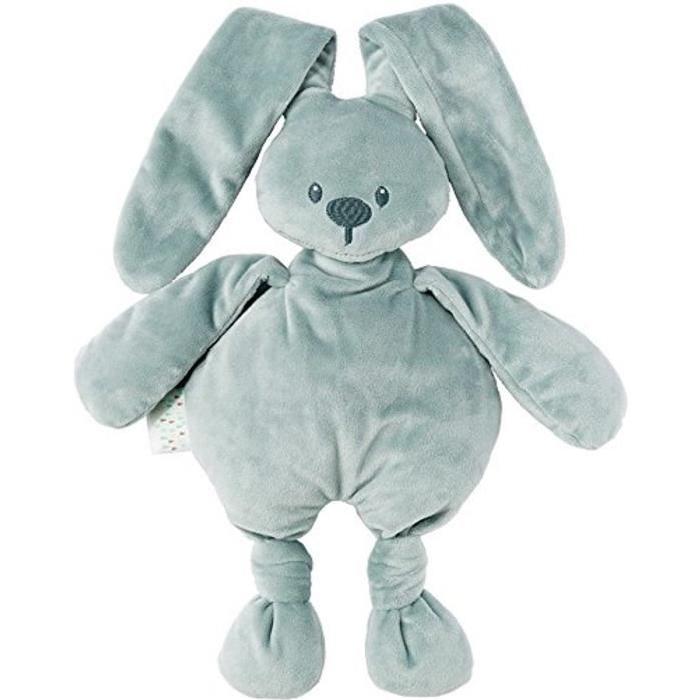 NATTOU Peluche vert de gris