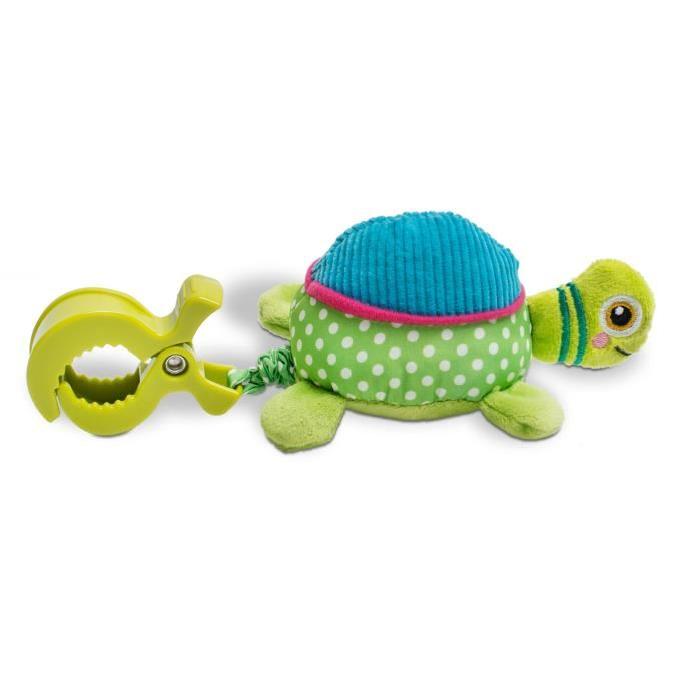 OOPS Peluche vibrante Easy-Move a pince - Tortue