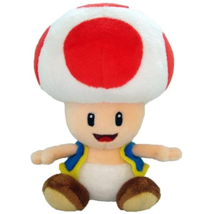 Peluche Toad Red