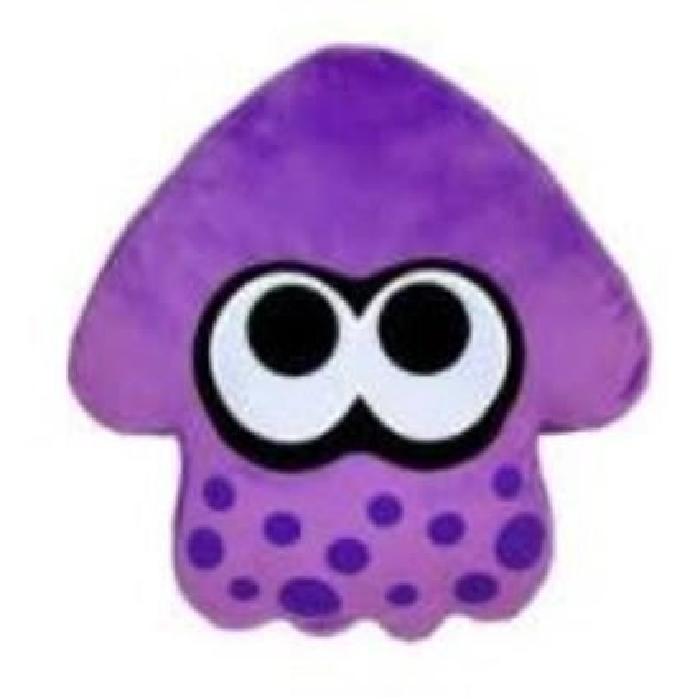 Splatoon Inkling Squid Peluche Purple 35cm