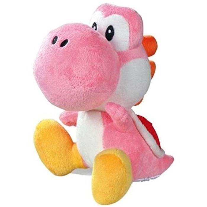 Peluche Yoshi Pink 17cm