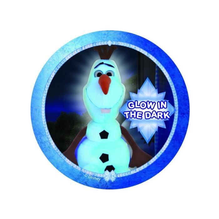 LA REINE DES NEIGES Peluche Olaf qui brille dans le noir 25 cm - Disney