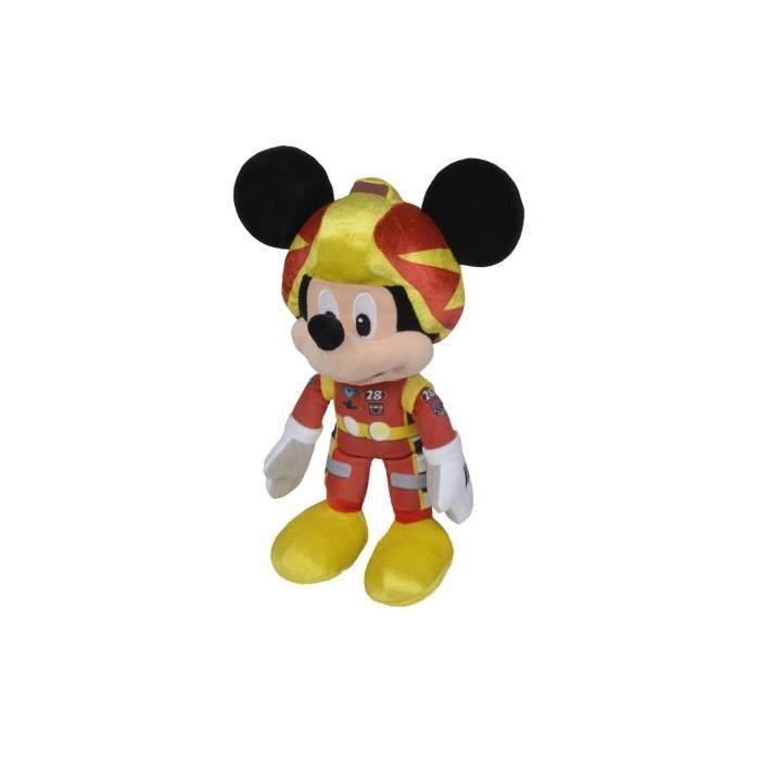 MICKEY MOUSE Peluche Tenue Formule 1 25 cm - Disney