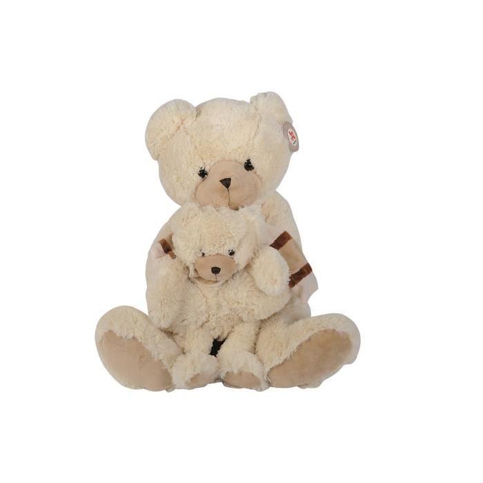 SIMBA TOY Peluche Ours Avec Bébé 53 Cm