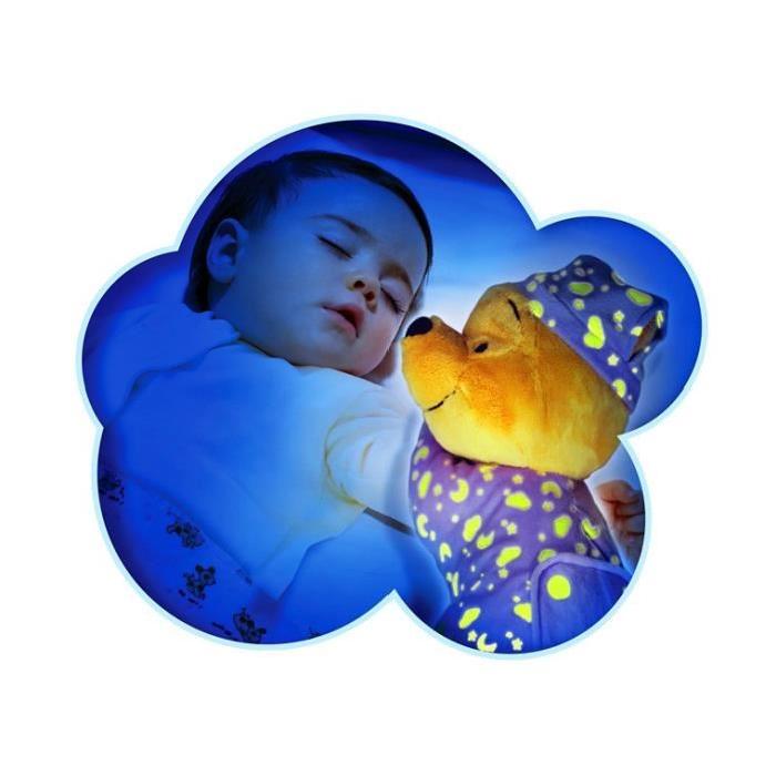 WINNIE L'OURSON Peluche Glow In The Dark - Disney