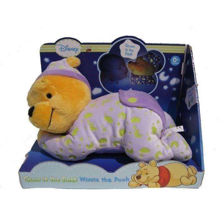 WINNIE L'OURSON Peluche Glow In The Dark - Disney