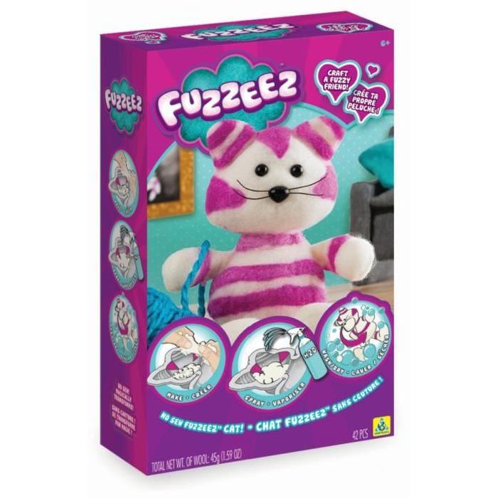 FUZZEEZ Peluche a Fabriquer - Chat