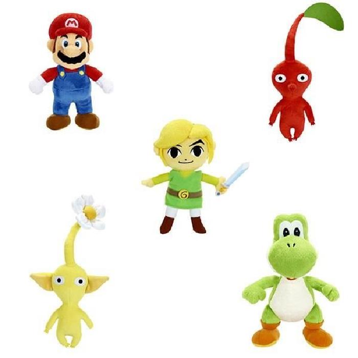 Nintendo - Peluche 15cm Modele Aléatoire