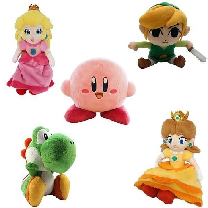 Nintendo - Peluche Mario Bros Sanei 20cm Modele Aléatoire