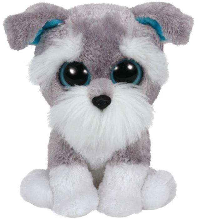 TY Peluche Whiskers le Chien - 15 cm