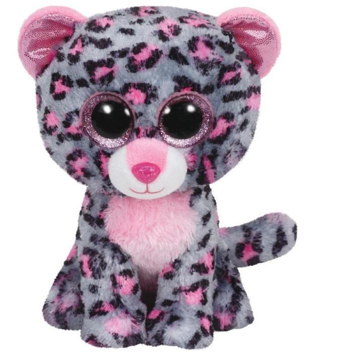 TY Peluche Tasha le Léopard - 15 cm