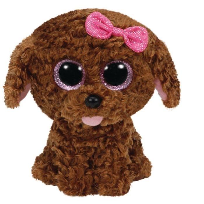 TY Peluche Maddie le Chien - 14 cm