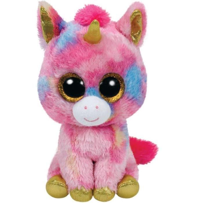 TY Peluche Fantasia la Licorne - 23 cm