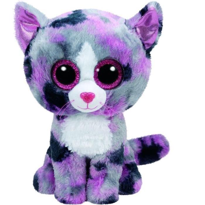 TY Peluche Lindi le Chat - 16 cm