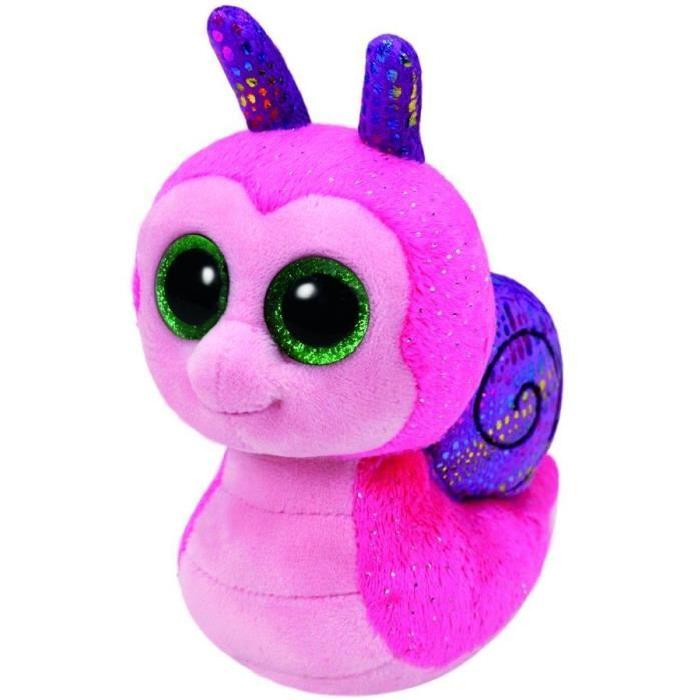 TY Peluche Scooter l'Escargot - 15 cm