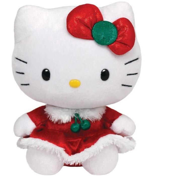 TY - HELLO KITTY Peluche Noël - 14 cm