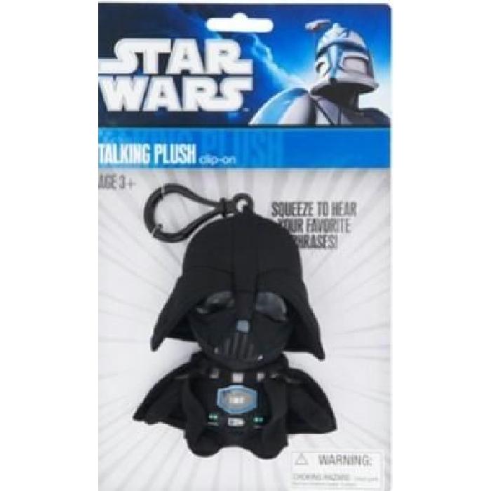 Star Wars  - Peluche Mini porte clé 17cm Darth Vader