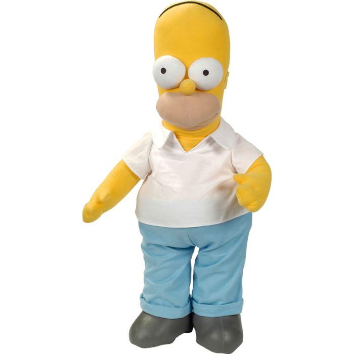 Peluche 38cm Homer Simpsons