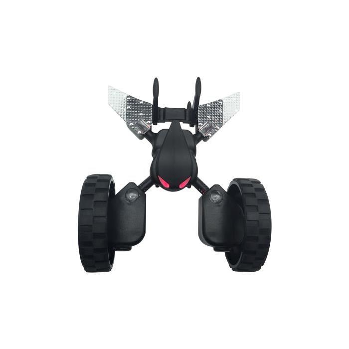 BY ROBOT Drive Kit - Kit pour transformer votre drone en voiture télécommandée - Roues + ailes + supports moteurs - Noir