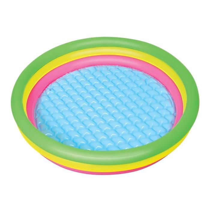 BESTWAY Piscine Arc en Ciel 3 Boudins - Diametre 152 cm