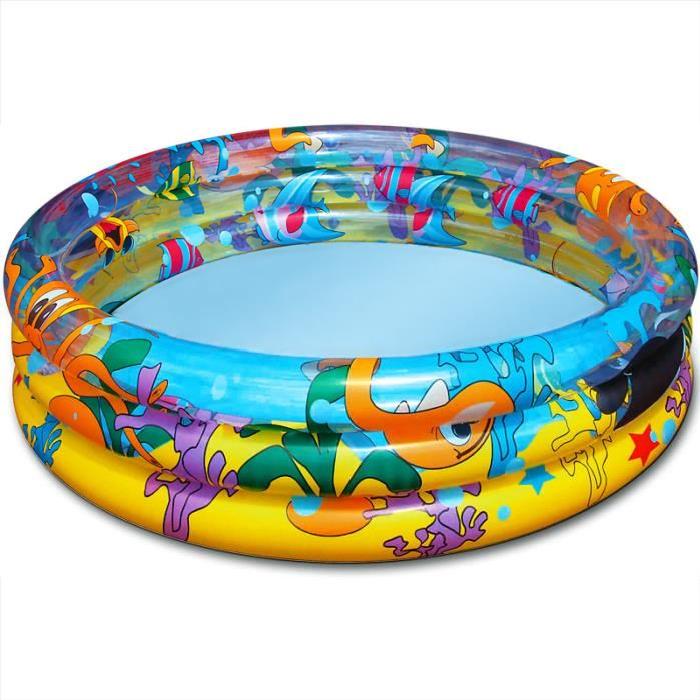 BESTWAY Piscine gonflable océan life - 102 cm x 25 cm