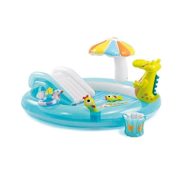 INTEX -Piscine enfant / Aire de Jeux aquatique Aligator