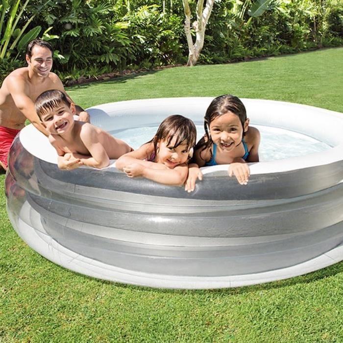 INTEX Piscine gonflable Ronde Quartz 32 cm