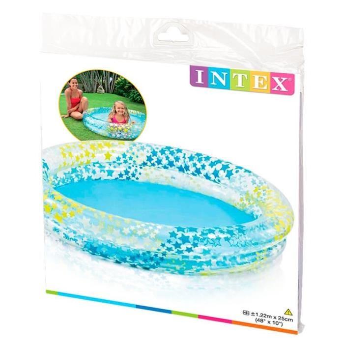 INTEX Piscinette Etoiles Magiques 122x25cm