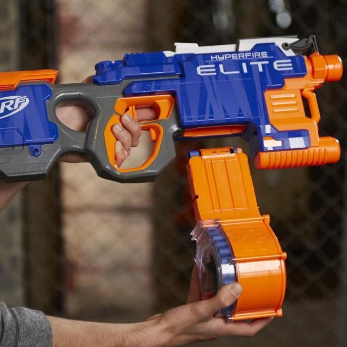 NERF Elite Hyperfire + 25 fléchettes