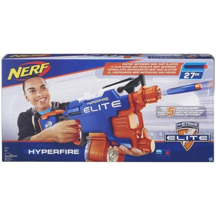 NERF Elite Hyperfire + 25 fléchettes