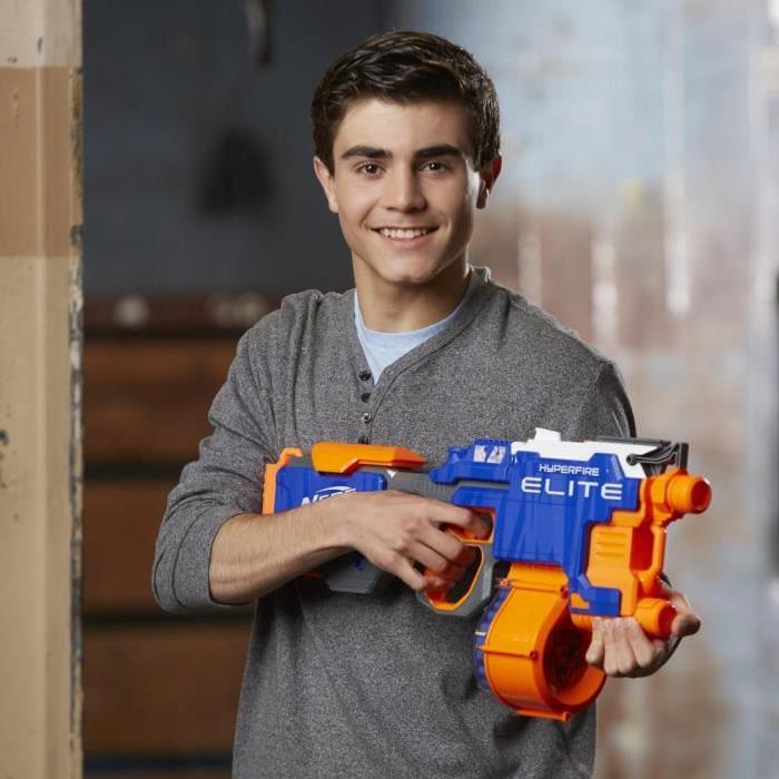 NERF Elite Hyperfire + 25 fléchettes