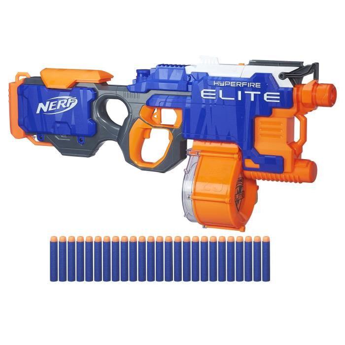 NERF Elite Hyperfire + 25 fléchettes