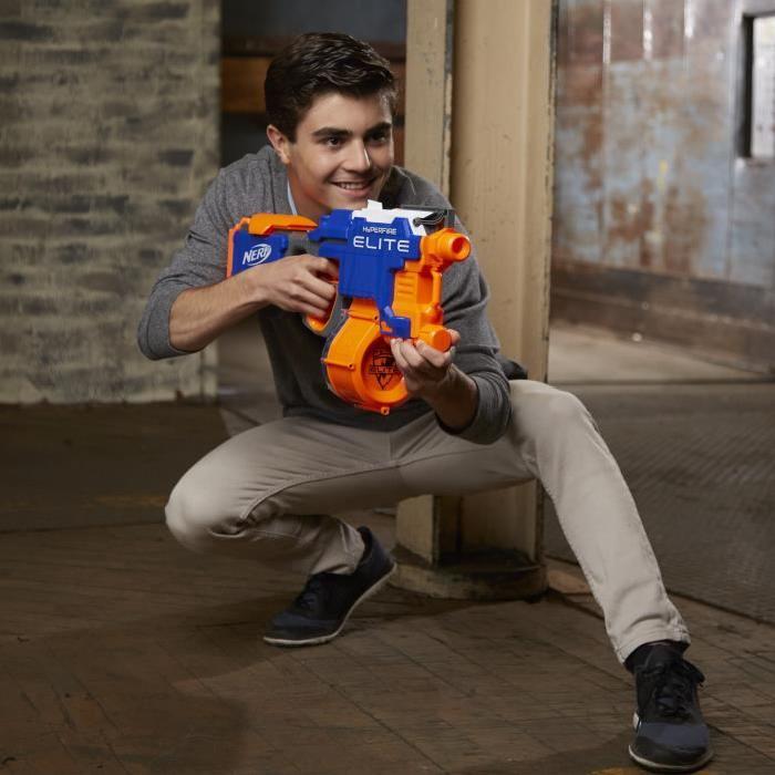 NERF Elite Hyperfire + 25 fléchettes