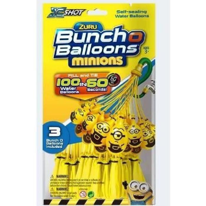 LES MINIONS Bombes a eau / Bunch O-Balloons 100 Ballons