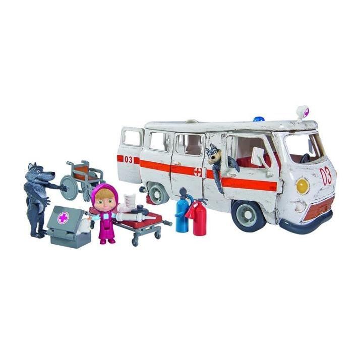 MASHA & MICHKA Playset Ambulance