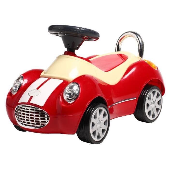 ERTEDIS Playride Porteur Voiture Rouge