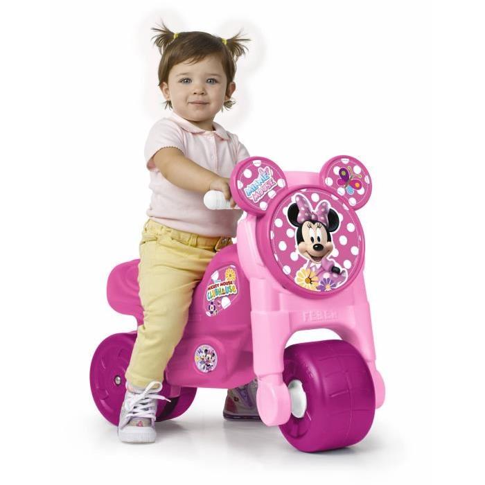 MINNIE Porteur Draisienne Moto 8 Pouces