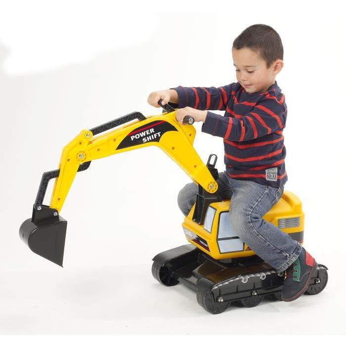 FALK Pelleteuse enfant Excavatrice Jaune