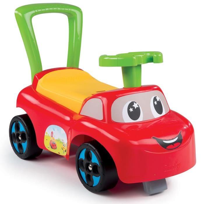 SMOBY Porteur Auto Rouge