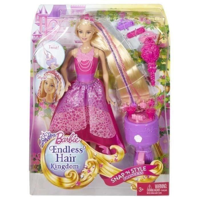 BARBIE Princesse Tresses Magiques