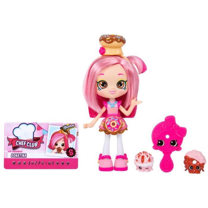 SHOPKINS Poupée Chef Club Donatina