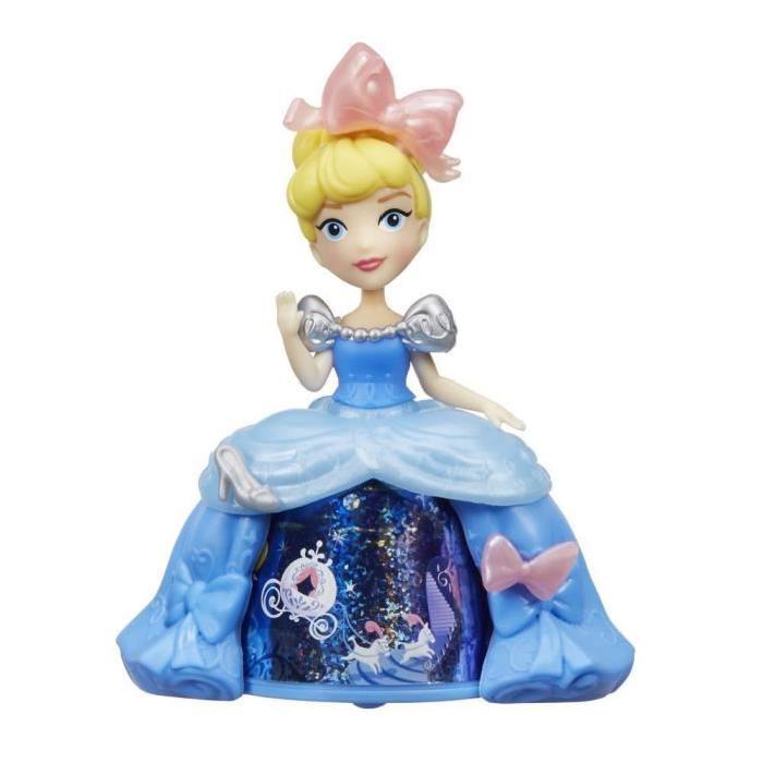 DISNEY PRINCESSES - Mini-Poupée Cendrillon Robe Tournante