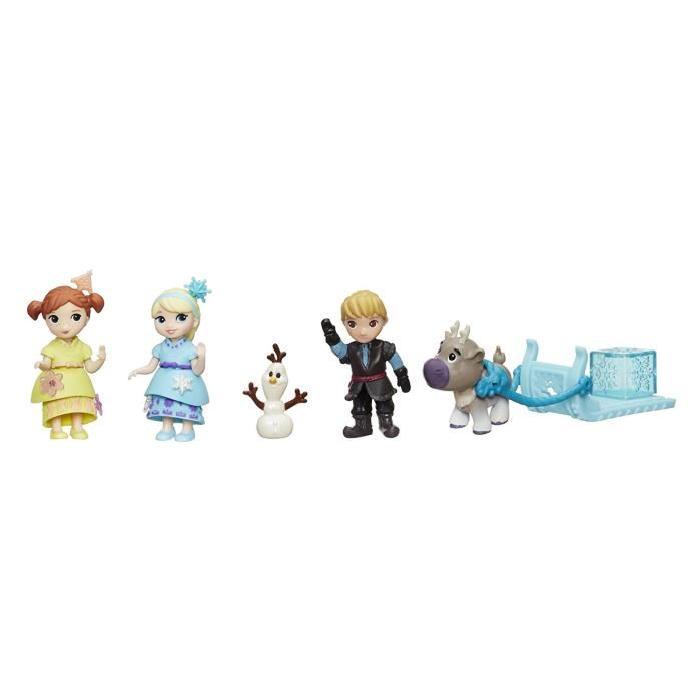 LA REINE DES NEIGES - Mini-Poupées - Pack Enfant